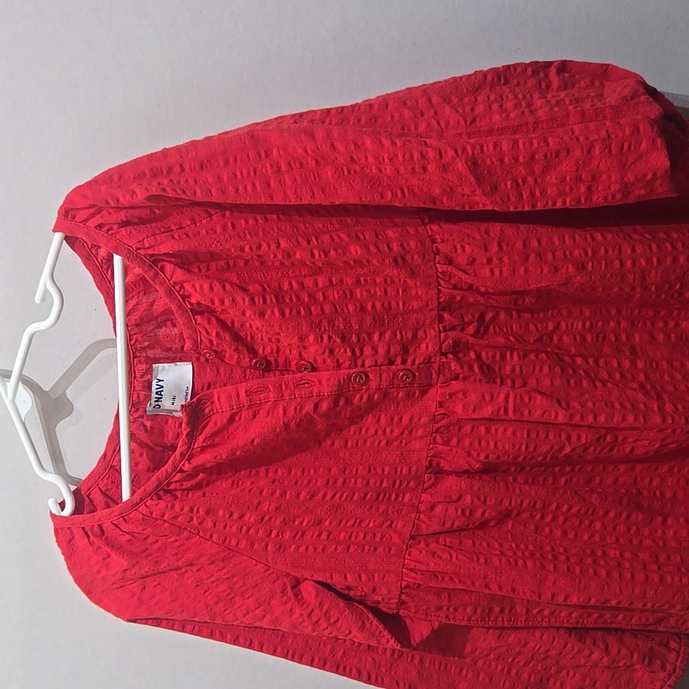 Girls red dress